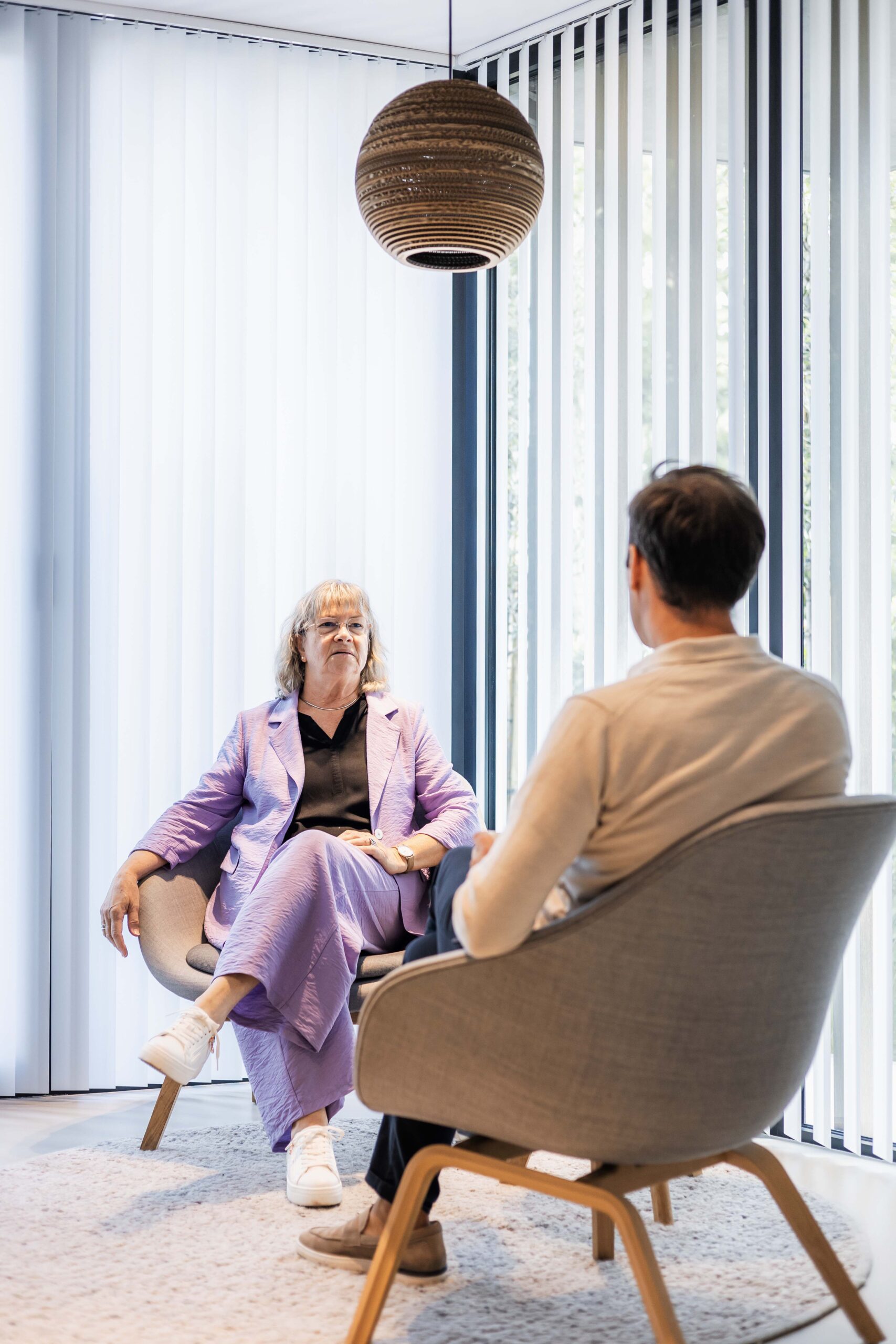 Coachingsgesprek met een leidinggevende bij attendo professional